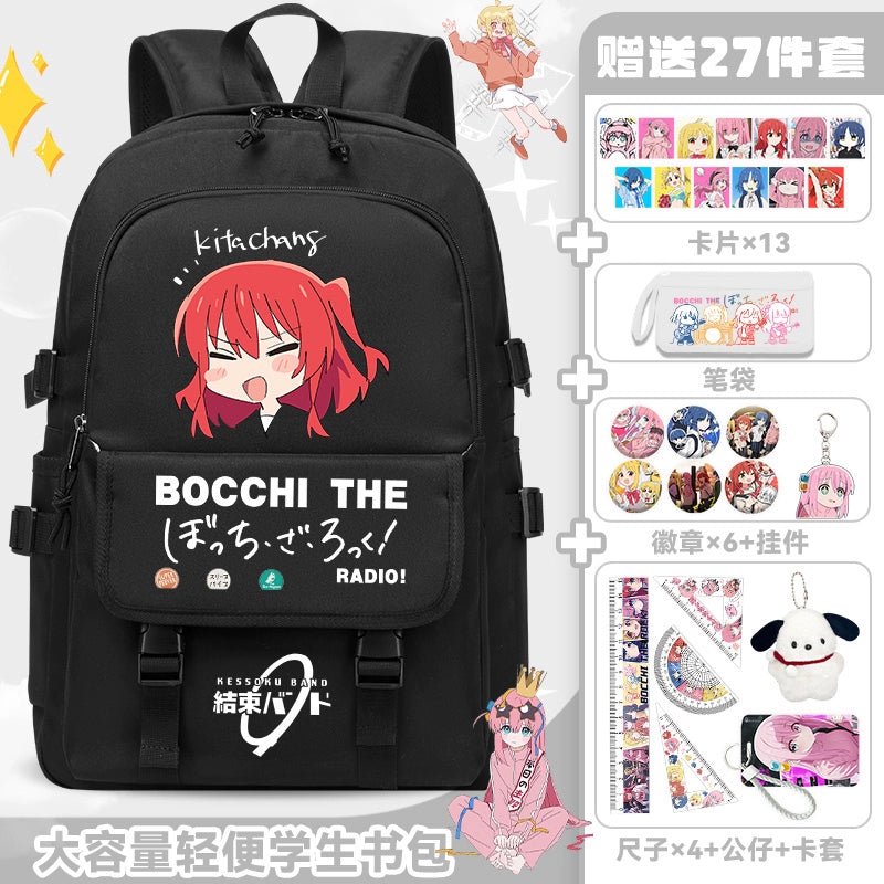 Large Capacity Waterproof Anime Backpack