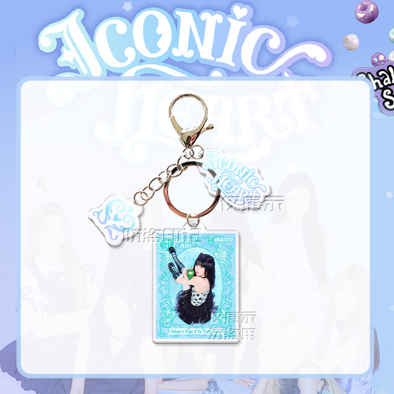 H2H "ICONIC HEART" Acrylic Pendant Keyring