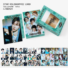 45PCS SKZ This & That Star Holographic Photocards