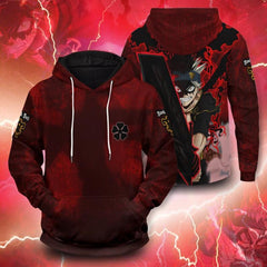 Trendy Asta Anime 3D Print Hoodie Pants