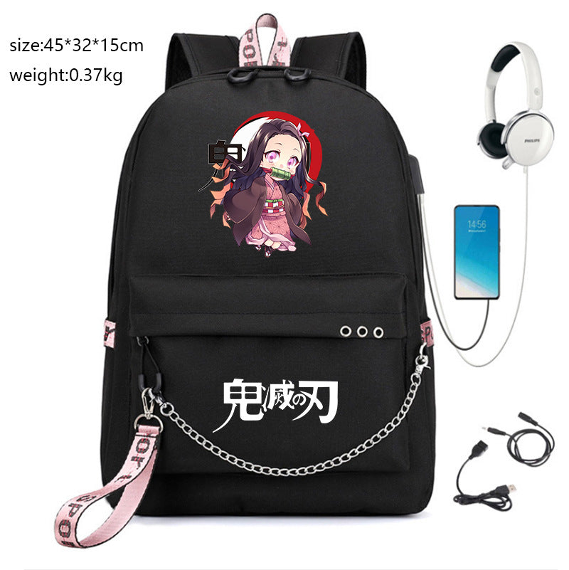 Cute Anime Large Capacity Backpack