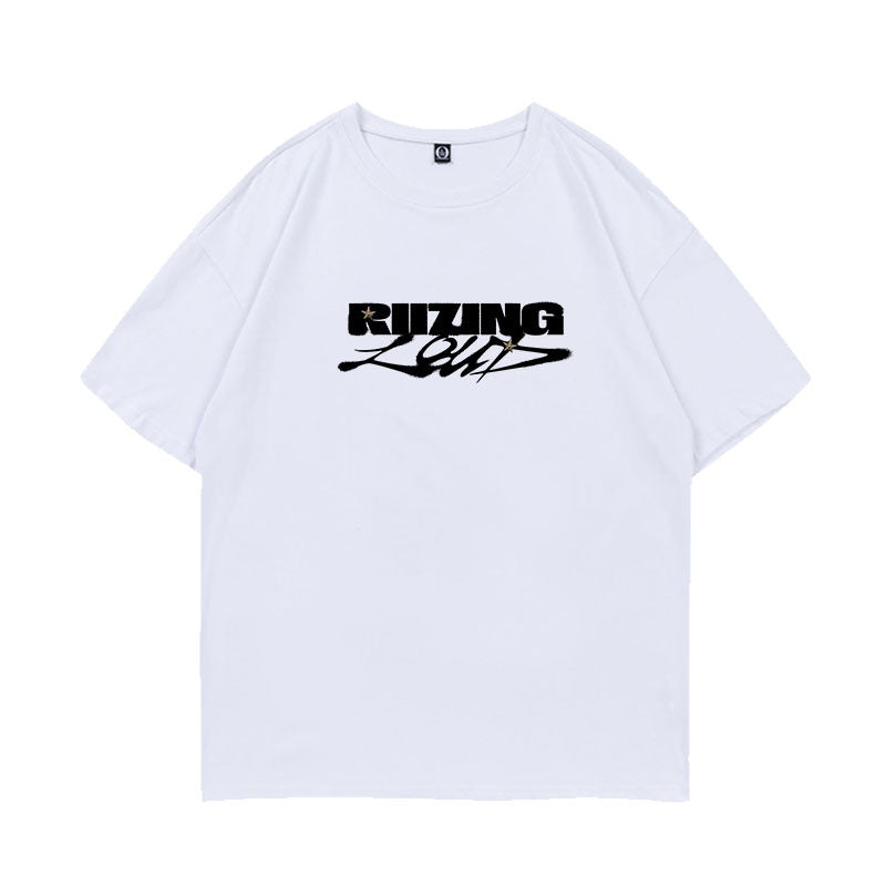 KPOP RIIZING LOUD Crew Neck Short Sleeve T-Shirt