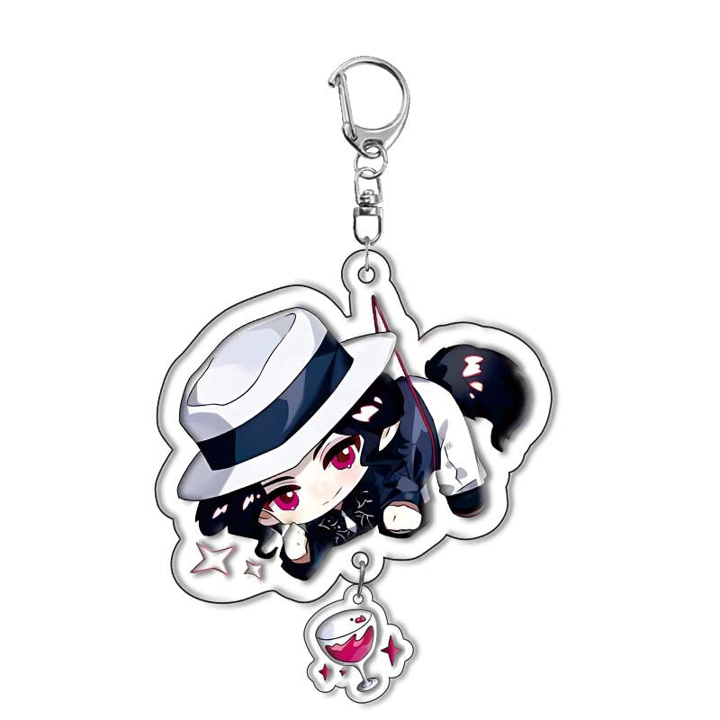 Tanjiro Acrylic Double-sided Keychain