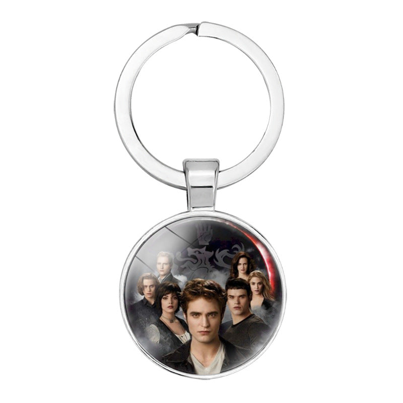 Twilight Gemstone Key Ring