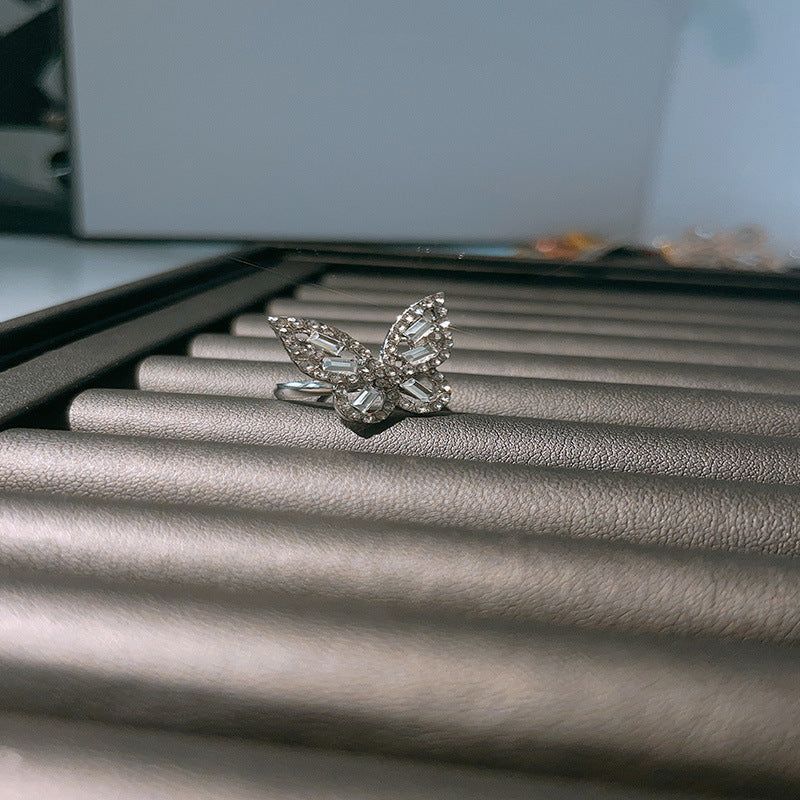 Hollow Butterfly Ring