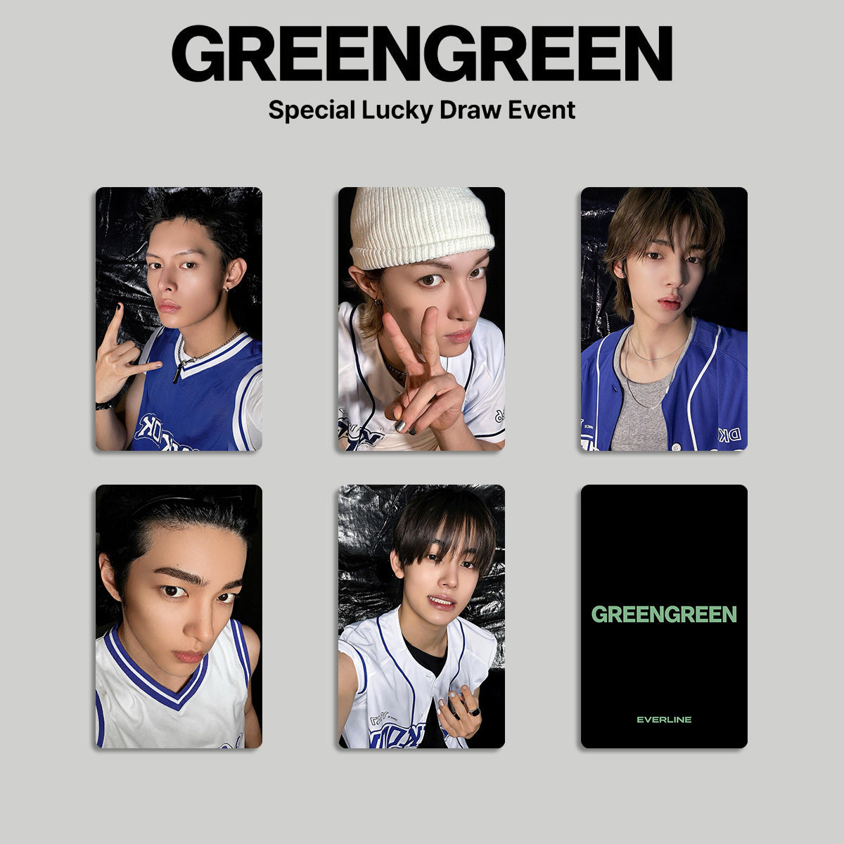 GREENGREEN Album Photocard Set Special Edition