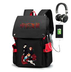 Trendy Anime Large Capacity School Backpack