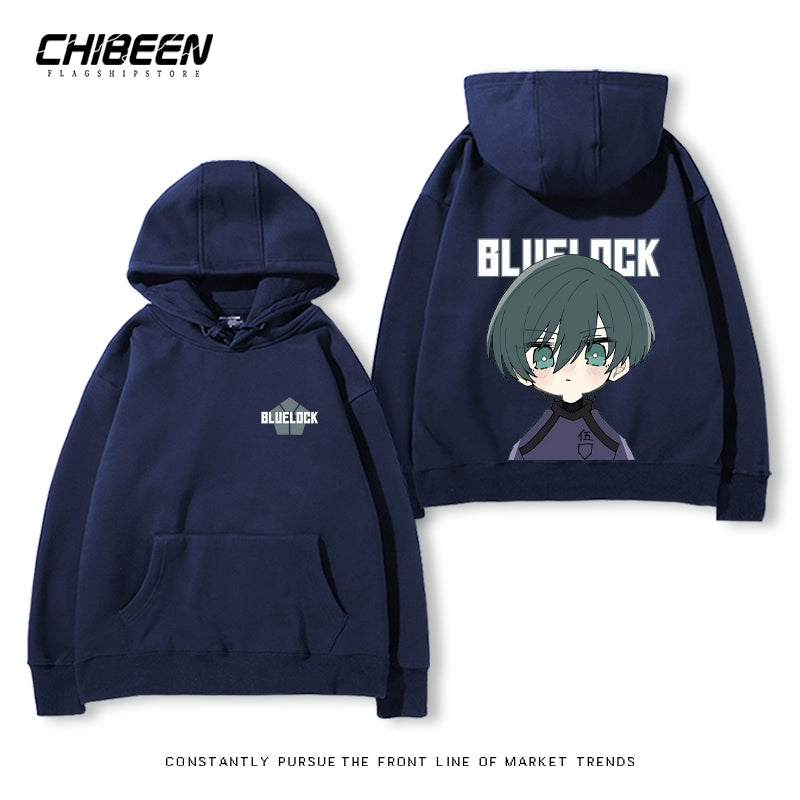 Men's and Women's Anime Printed Loose Hoodie