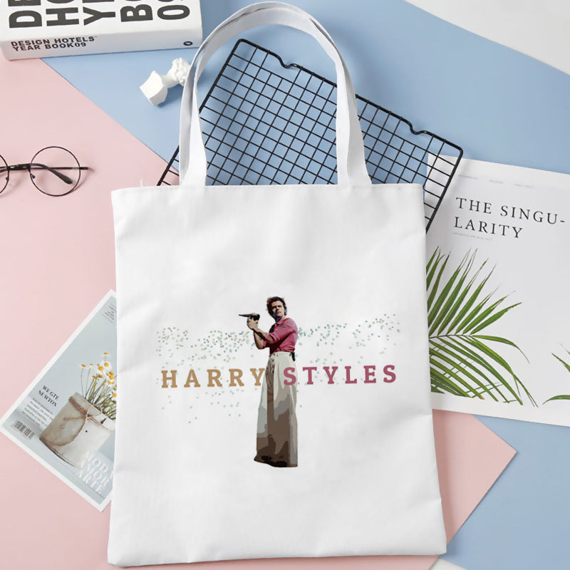 Harry Printed Canvas Shoulder Bag