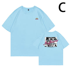 HANNI DANIELLE Cartoon Short-sleeved T-shirt