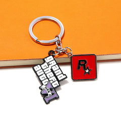 Game Metal Keychain Pendant