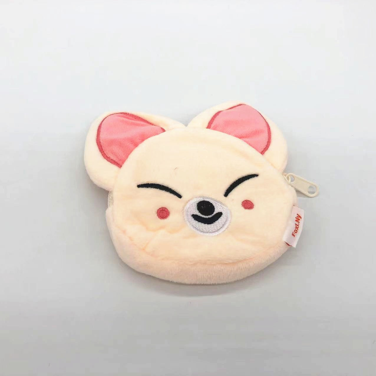 Kpop Cartoon Plush Wallet Change Bag