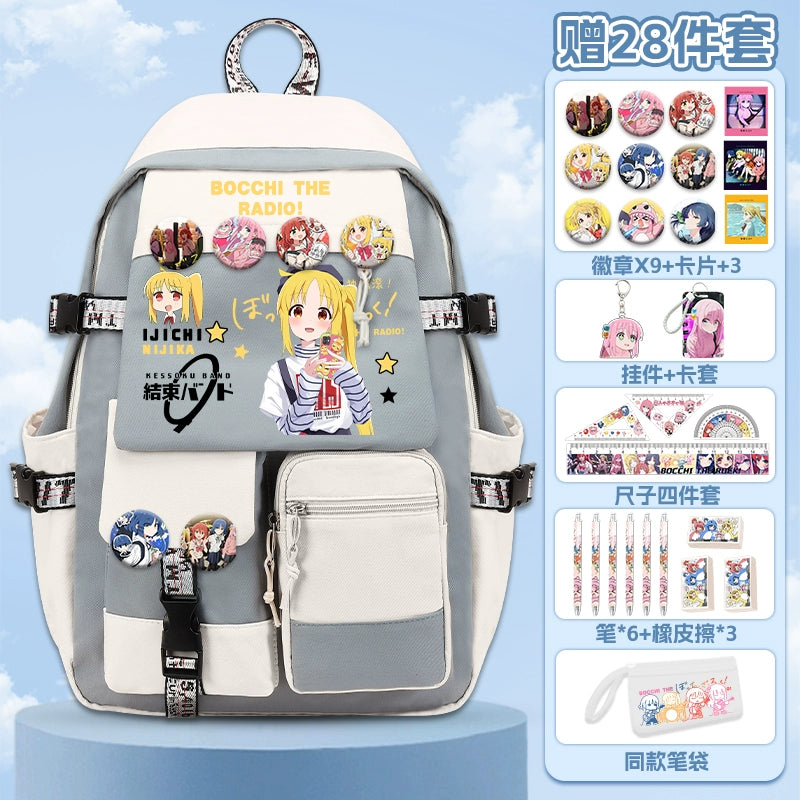 Large-capacity Anime Backpack Schoolbag