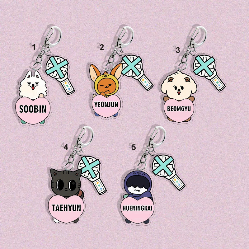 KPOP YEONJUN BEOMGYU Acrylic Pendant Keychain
