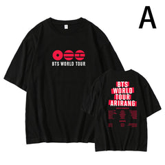BANGTAN ARIRANG Tour Logo Short Sleeve T-Shirt