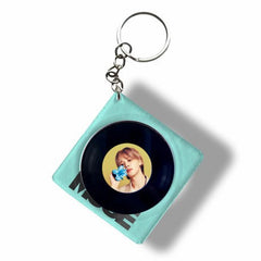 JUNGKOOK JIMIN V JIN Album Rotating CD Keychain Pendant