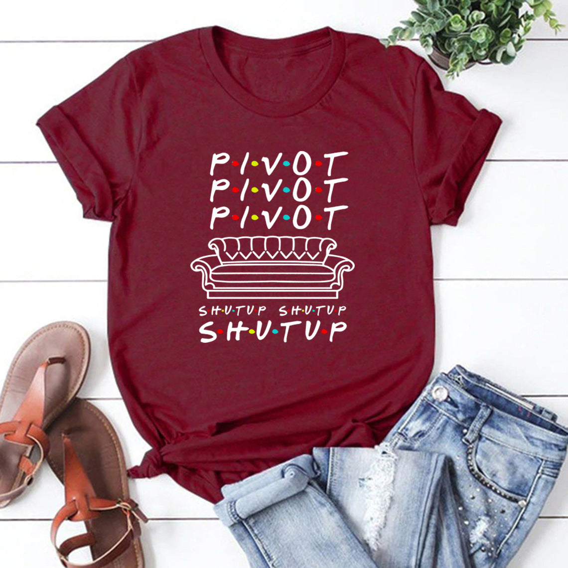 Pivot Shut Up Friends T-shirt