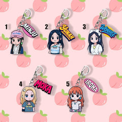 MINJU YUNAH MOKA WONHEE Keyring Pendant