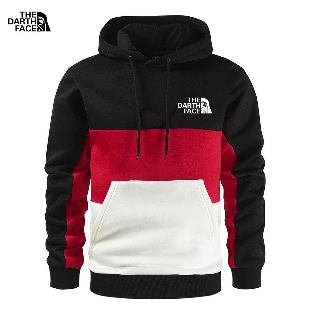 Men's The Darth Face Color Block Hoodie
