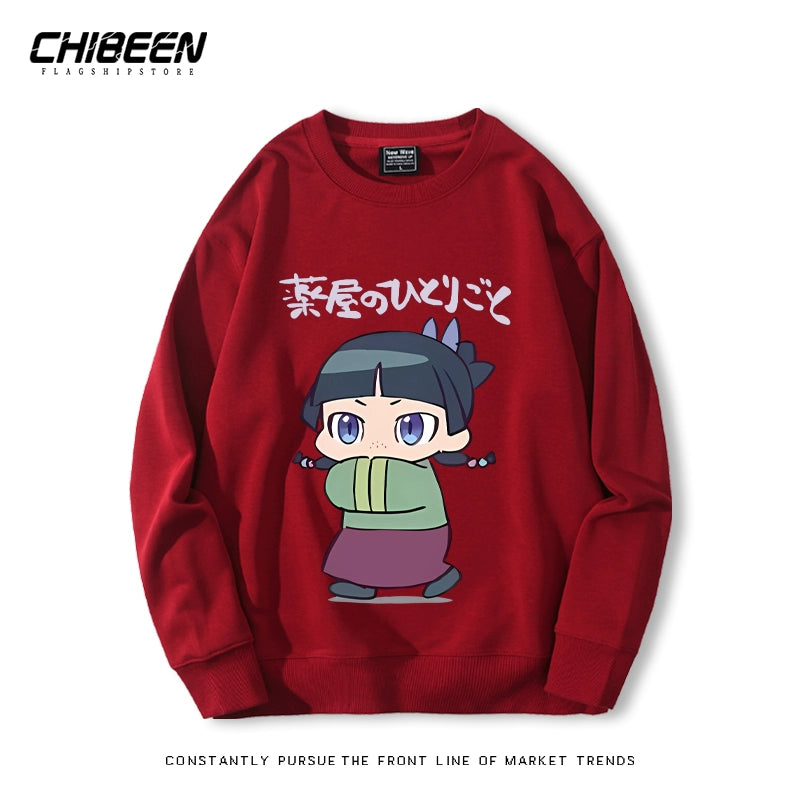 Unisex Anime Cos Crew Neck Sweatshirt