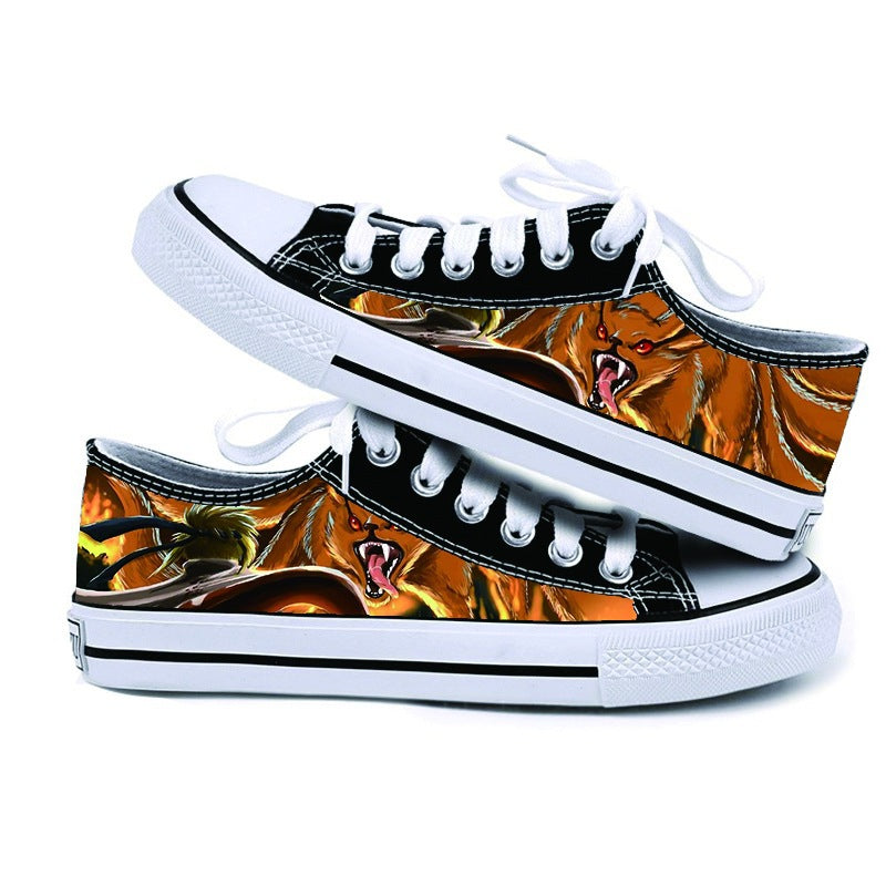 Casual Anime Low-top Canvas Shoes