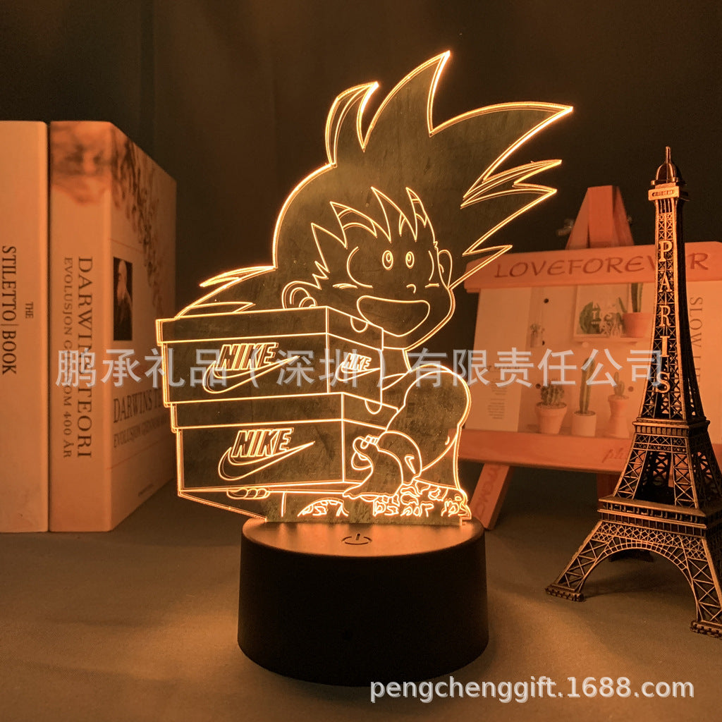Goku Vegeta LED Night Light