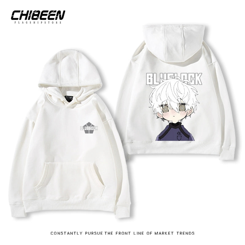 Men's and Women's Anime Printed Loose Hoodie