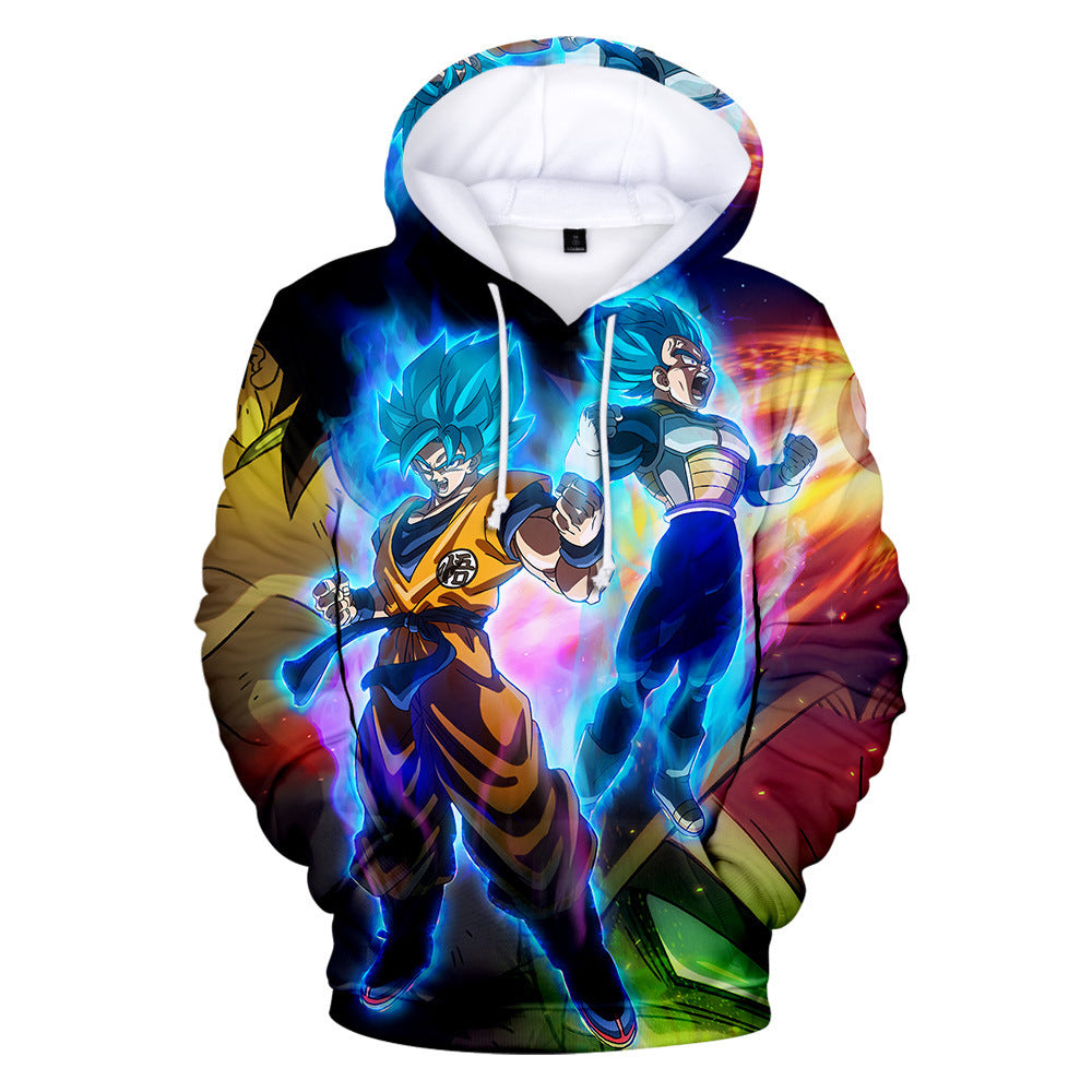 Unisex Anime Digital Printed Cosplay Hoodie