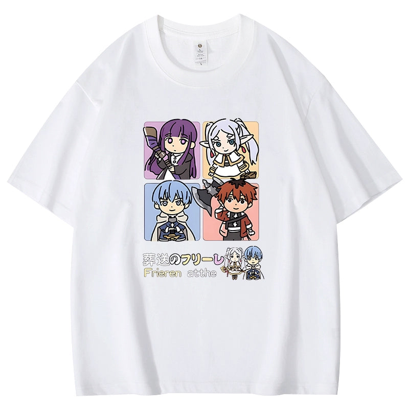 Women's Anime Cotton Short-sleeved T-shirt