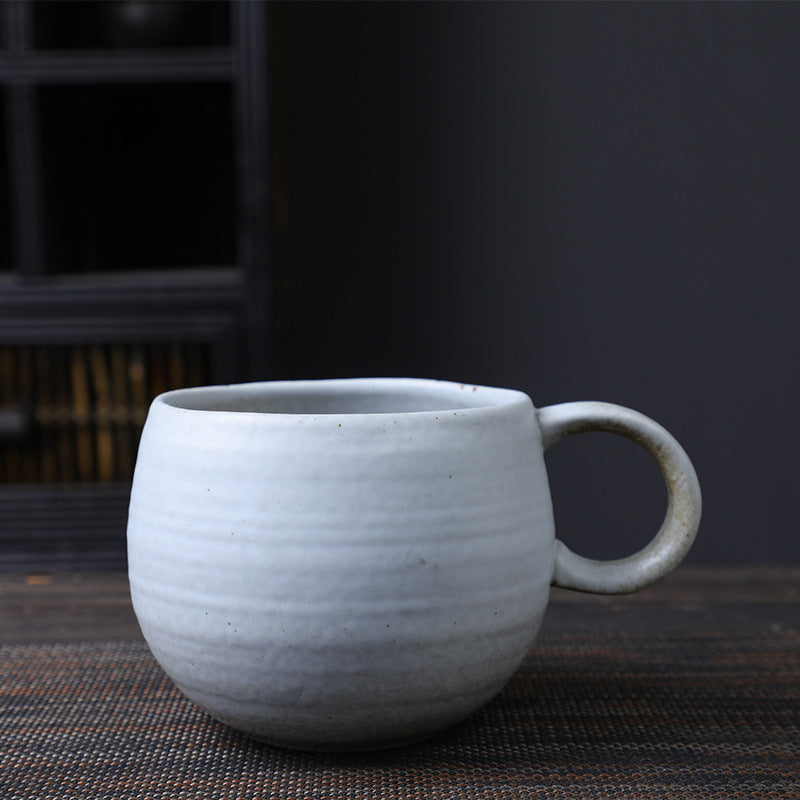 Retro Ceramic Irregular Pottery Mug