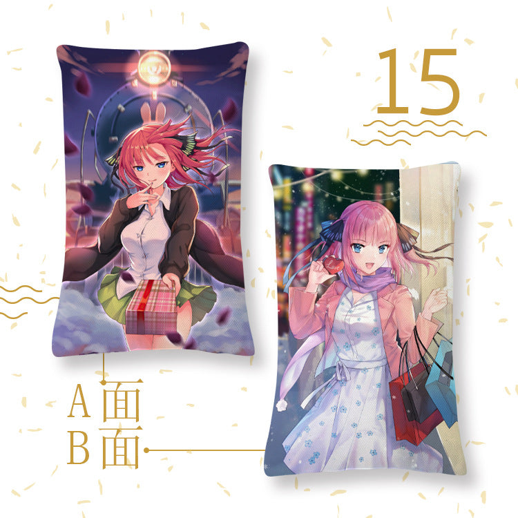 Anime Throw Pillow Cover