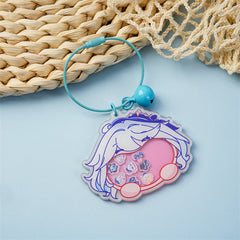 Furina Xiao Acrylic Shaker Pendant Bell Key Ring