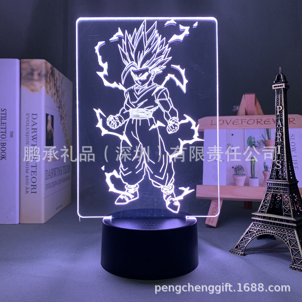 Goku Vegeta LED Night Light