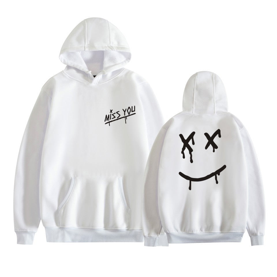 Unisex Louis 91 Letter Printed Casual Hoodie