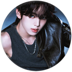 "Gazed" Concept Photo Badge Mirror Keychain