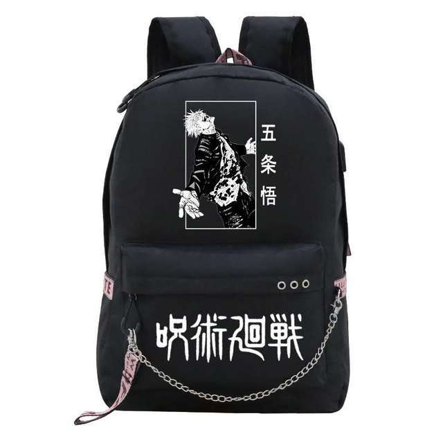 Trendy Anime Print Large Capacity Backpack