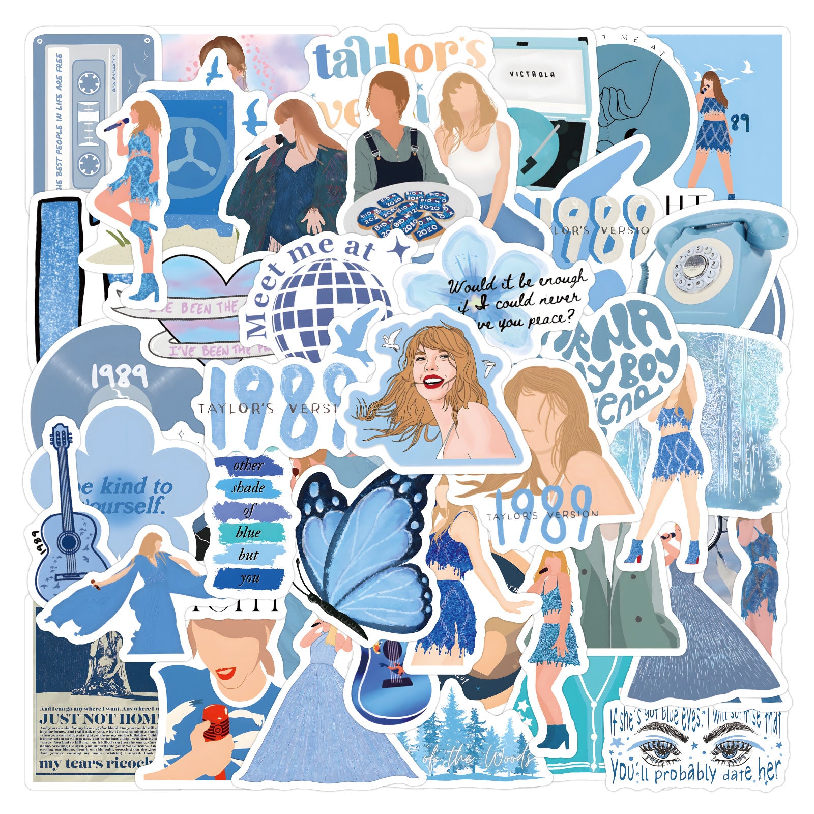 Taylor Luggage Stickers