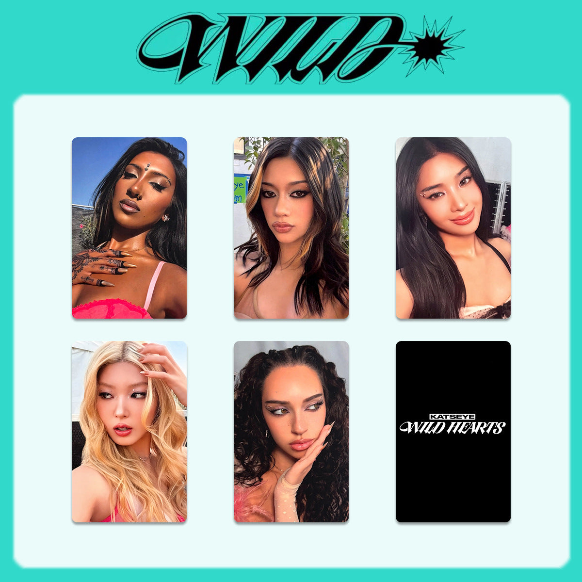 KATSEYE WILD Album Photocard Special Edition