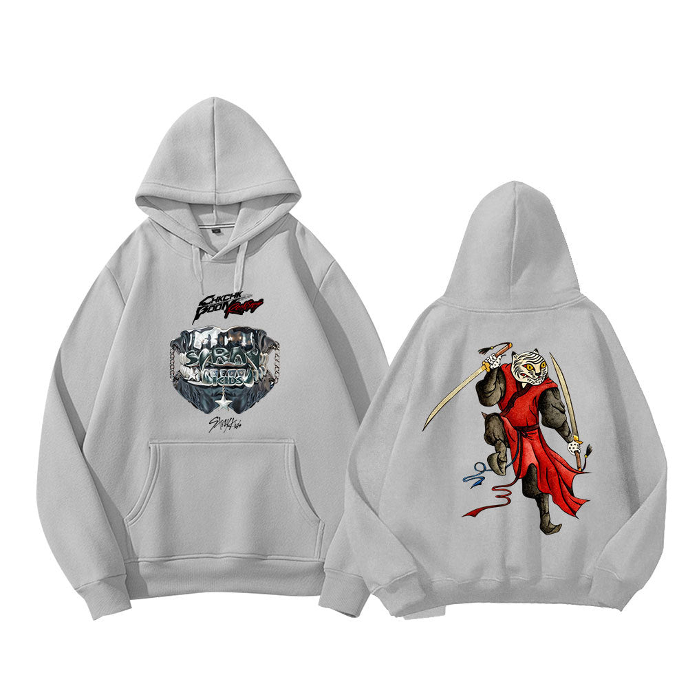 Women's Kpop ATE Logo Printed Hoodie