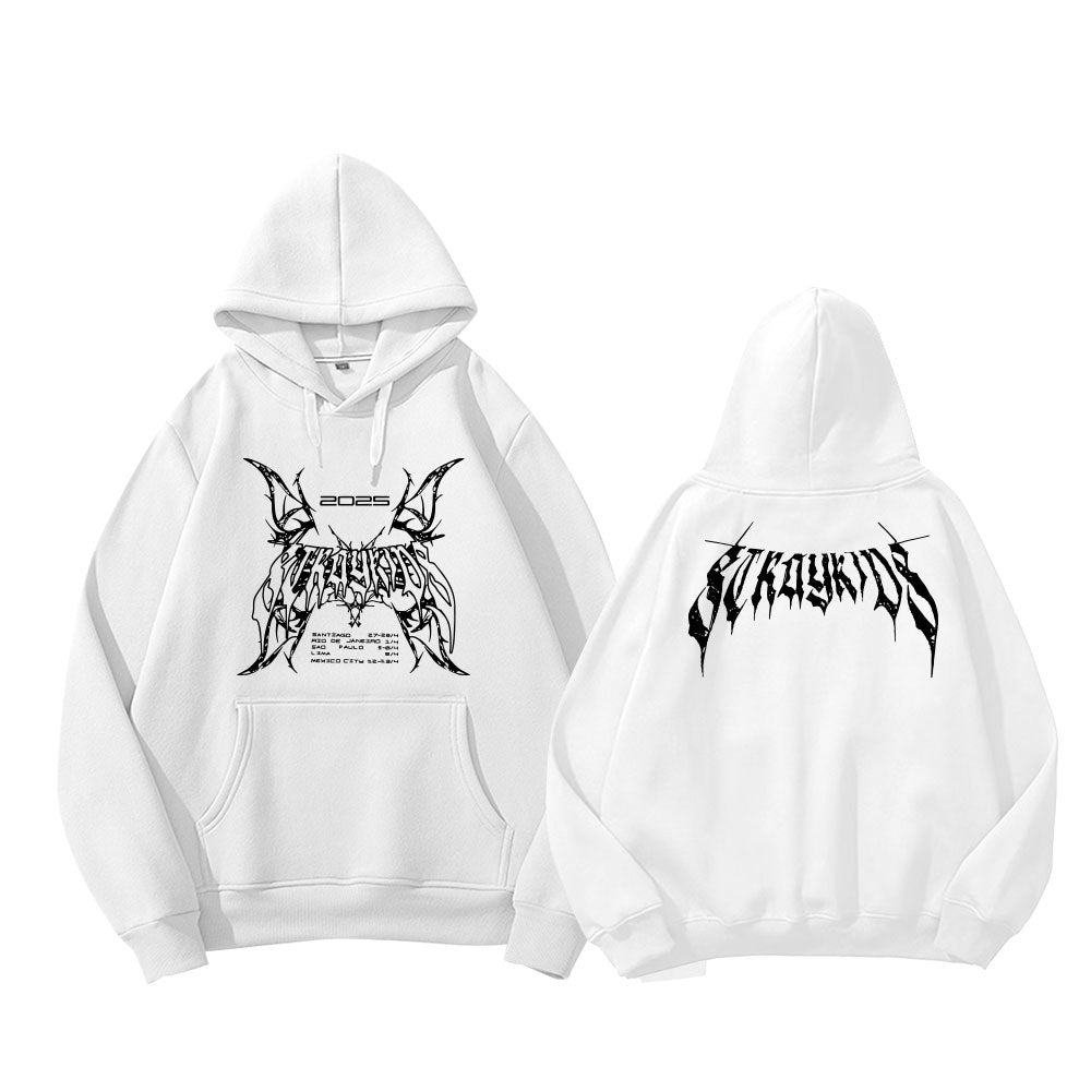 Kpop Album Logo Printed Hoodie