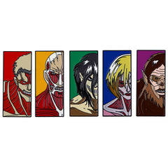 Anime Brooch Badge Set