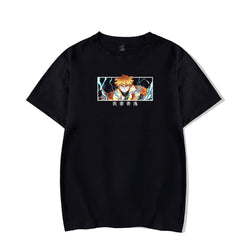 Trendy Unisex Anime Slayer Printed Short Sleeve Tee