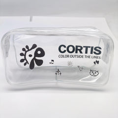 COLOR OUTSIDE THE LINES PVC Portable Cosmetic Bag