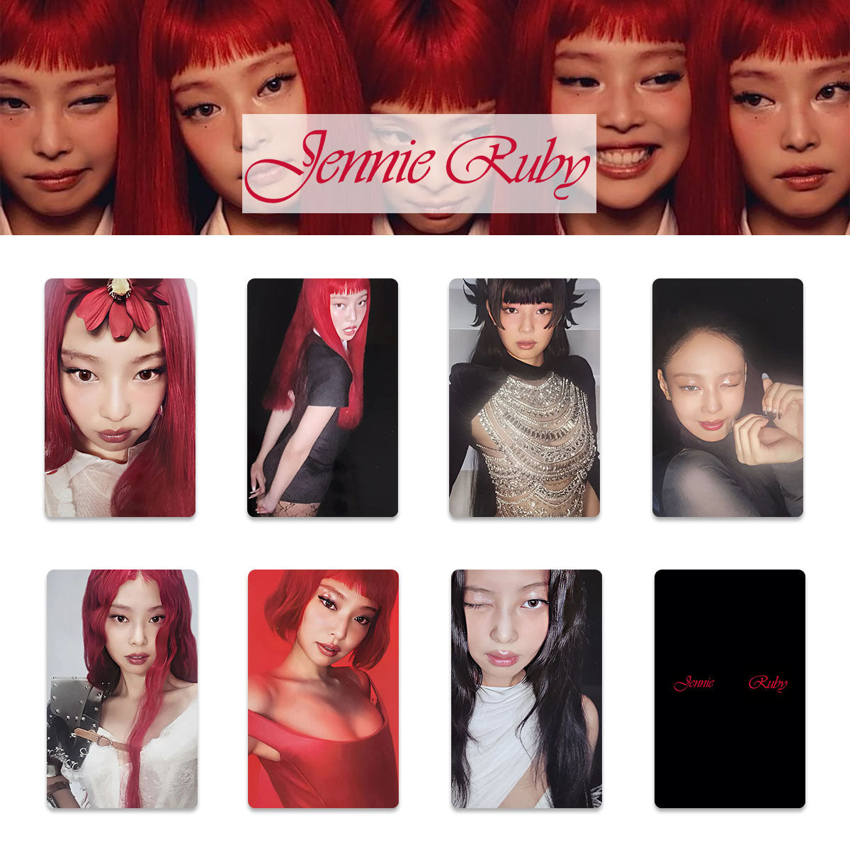 JENNIE RUBY Album Photocard Collection