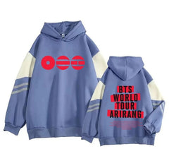 BANGTAN ARIRANG Tour Color Block Hoodie