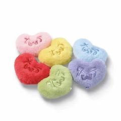 TWS Heart Plush Keychain Pendant