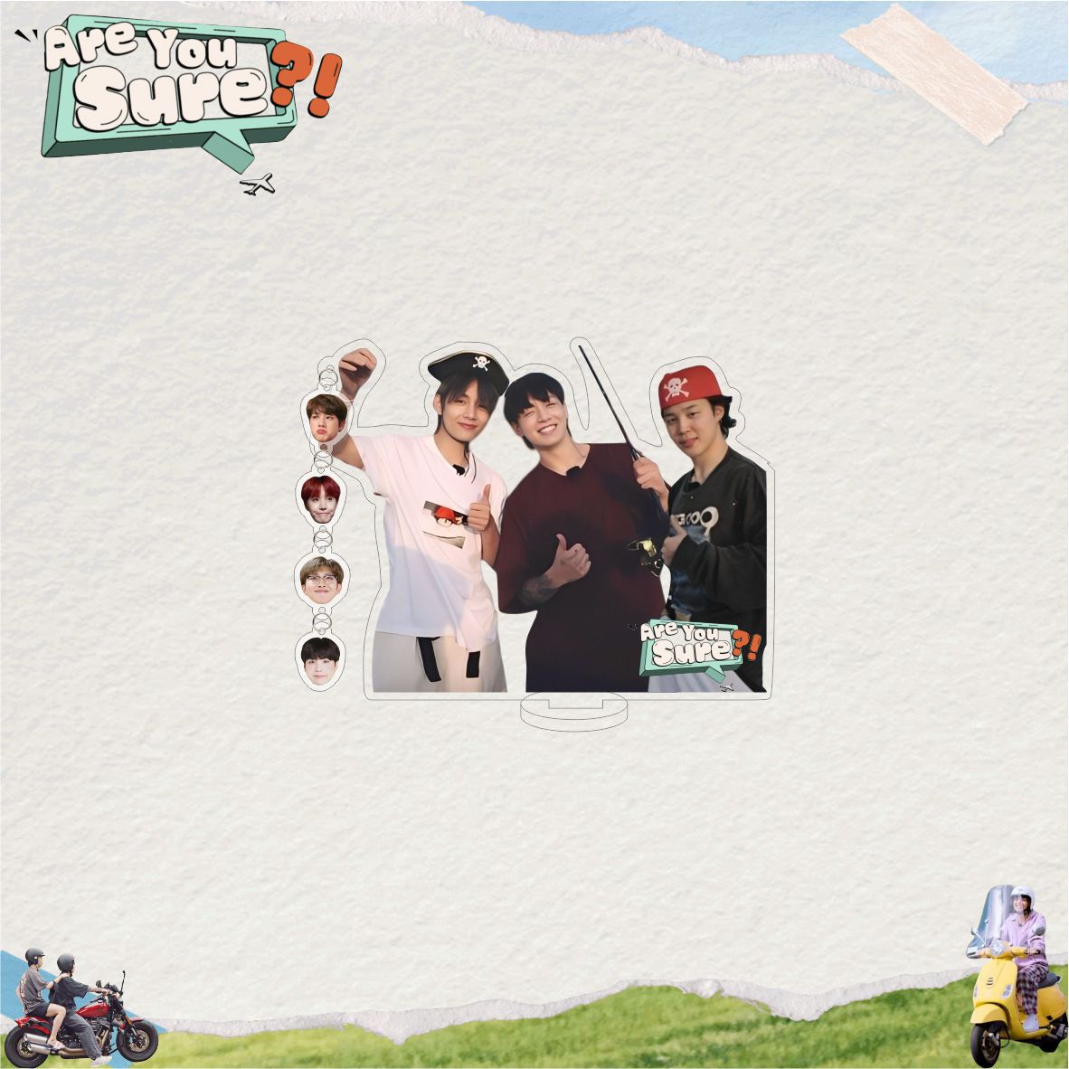 Jung Kook Jimin Are You Sure Acrylic Ornament