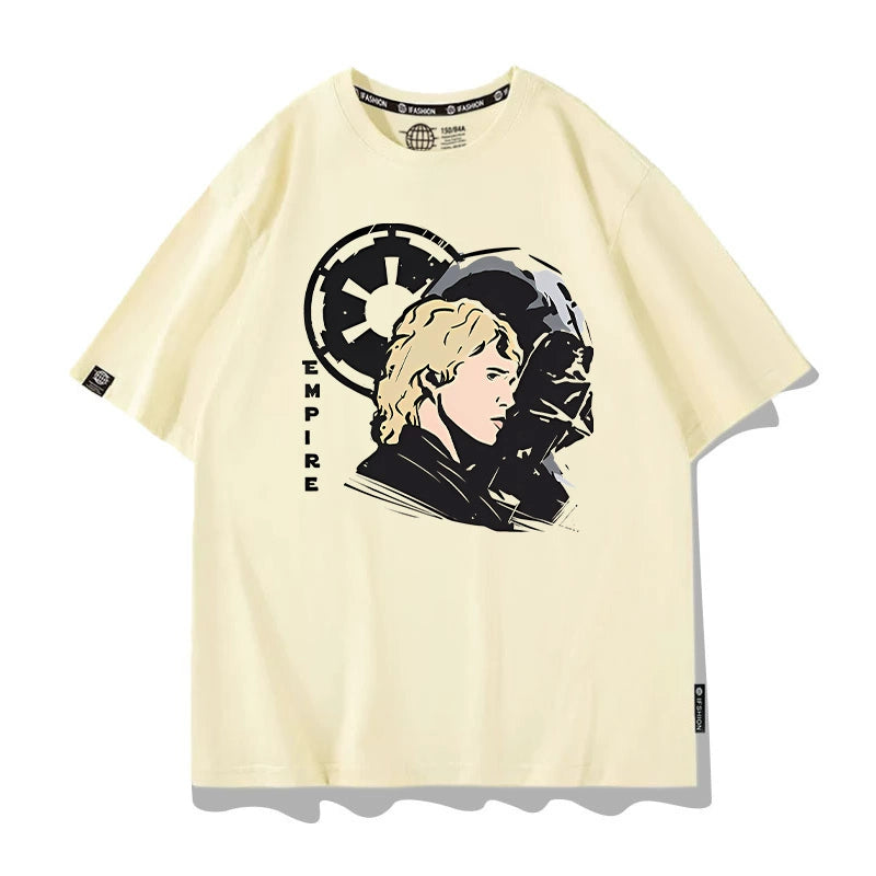 Men's Mandalorian Short Sleeve Cartoon T-Shirt