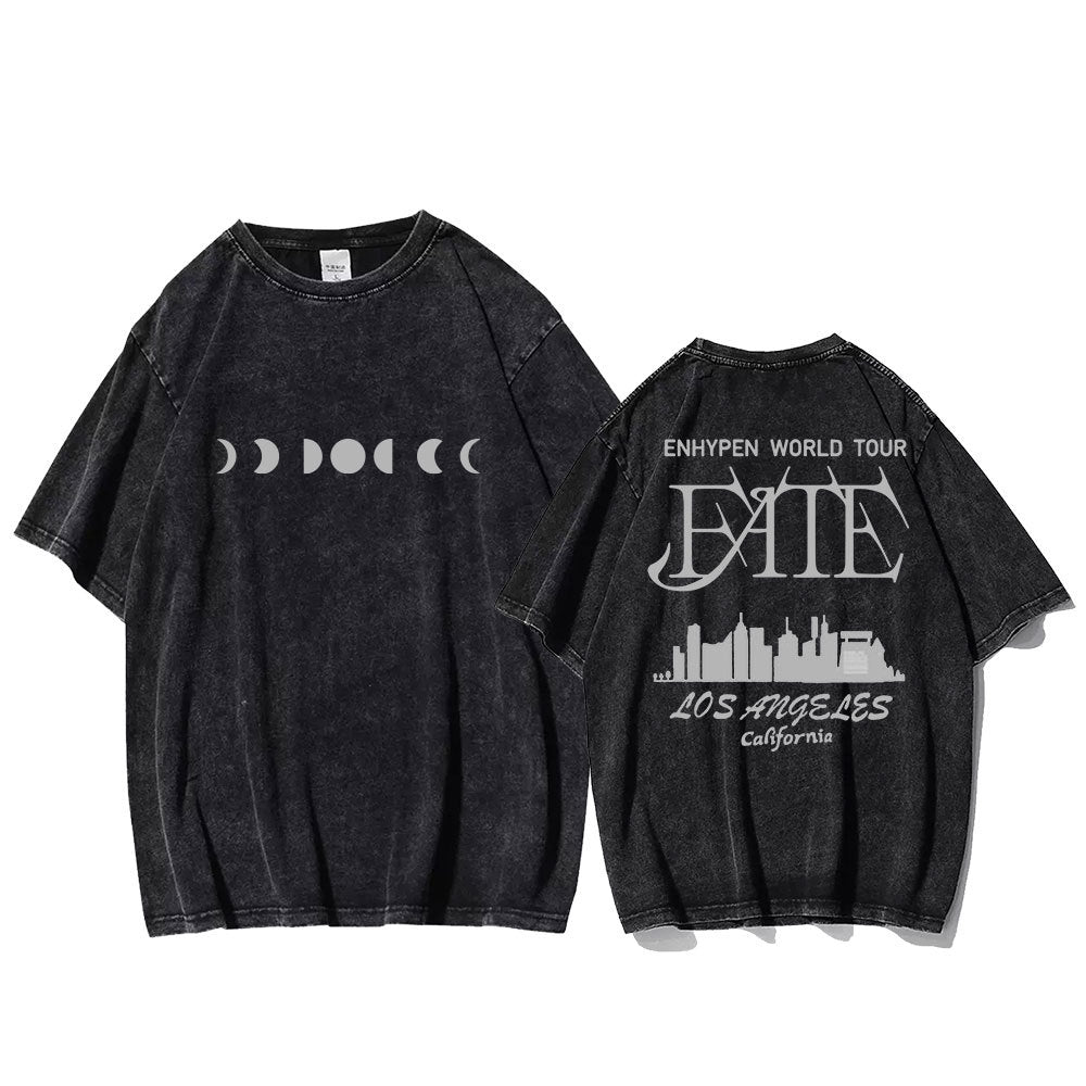 KPOP Album FATE Washed T-shirt