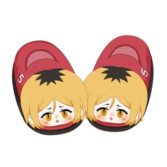 Hinata Kageyama Kenma Plush Doll Cotton Slippers